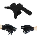 Hand Free Holder Glove for Scuba Dive Underwater Torch LED Flashlight Black