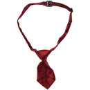 New Adjustable Dog Cat Pet Adorable Necktie(Red wine)