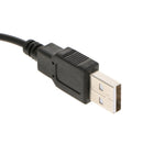 2x Hands-Free Call Center Monaural USB Plug Headset