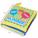 Educational Play Kid Baby Cloth Book Developmental Boy Girl Toys Intelligen H4F5