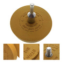 1 x  Soft Rubber Eraser Wheel Glue Automobile Degluer for Electric Drill New