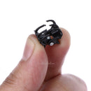 100pcs/Bag Black Plastic Mini Hairpin Hair Claws Clip Clamp 6 Claw for Ladies