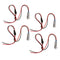 4Pcs Led Light Source Illuminator Car Ceiling Fiber Optic Light Red & White