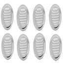 8pc 4" Round Stainless Steel Louvered Vent Grill Cover Air Marine Boat Vent
