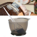 3pcs/set Plastic Hair Dye Colouring Brush Comb Bowl Hair Dyeing Kit Hair