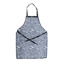 Tableware Style Unisex Solid Cooking Restaurant Bib Apron with Pocket