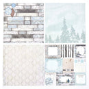12* Snow Paper Pad Scrapbooking Happy Planner Card Making Journal Album DIY