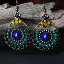Chinese Style Retro Simple Ethnic Style Elegant Temperament Palace Agate Ea