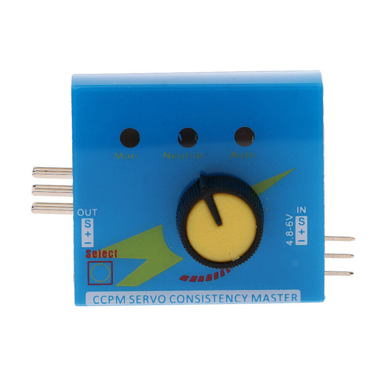 Steering Gear Tester CCPM 3-Mode ESC Servo Checker for RC Models Adjustment
