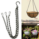 Hanging Flower Plant Pot Chain Basket Planter Holder Home Garden Balcony 2019