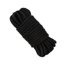 20m Multipurpose Cotton Rope Cord Thread Guy Line Macrame Jewellery - Black