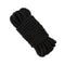 20m Multipurpose Cotton Rope Cord Thread Guy Line Macrame Jewellery - Black