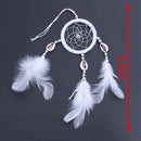 1pc Mini Dream Catcher Circular Net With feathers Wall Hanging Decoration O