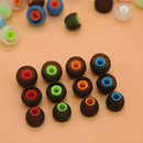 6 Pairs 12PCS Replacement Ear Tips Ear Buds 3.8mm Soft Silicone Headphone Cover