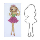 Silicone Beauty Stamp + Metal Cutting Dies Stencil Frame Scrapbook Craft