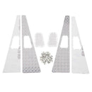 RC Car Metal Intake Grille Sheet Anti-Slip Engine Cover for Traxxas TRX4