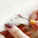 10Pcs Travel home sewing kit case needle thread tape scissor set handcraft BHES