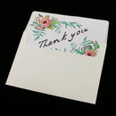 6 Sets Thank You Cards Floral Flower with Envelopes Invitation Card