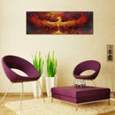 5D DIY Full Drill Diamond Painting Fire Bird Cross Stitch Embroidery Mosaic A