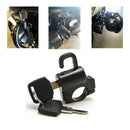 Motorcycle Universal Helmet Lock Anti-Theft Security For 7/8 Inch 22 Mm Tub