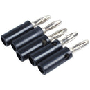 4mm 10pcs Banana Plugs and 10pcs Banana Sockets (Black and Red) Jack Connec