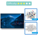 1000 Pieces Adults Kids Paper Jigsaw Puzzles Peace House Assembling Picture