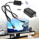 Digital HDTV Signal Amplifier Booster For Cable TV Fox Antenna HD Channel 2 N uW