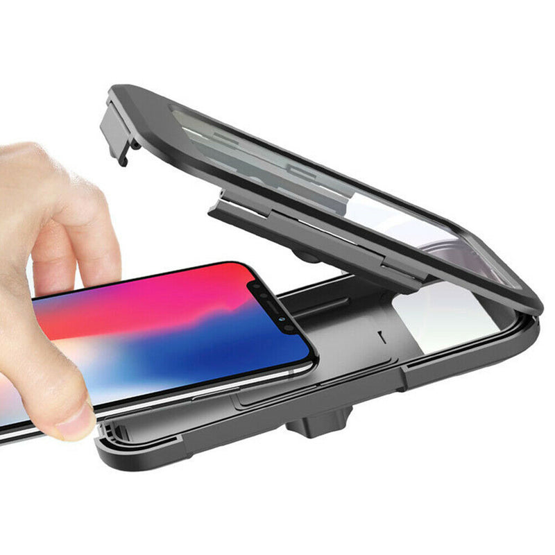 Bicycle Mobile Phone Holder 360 Degree Rotatable Waterproof Fixed Bracket