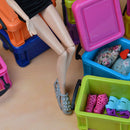 2 PCS Mini Storage Box Candy Color Containing Box DIY Accessories for Kurhn BJD