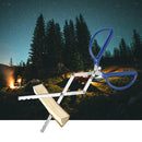24cm Stainless Steel Fire Tongs Foldable For Picking Coal Camping Cooking Stove