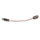2X9V Battery Power Cable Plug Clip for Arduino with jack connector 5.5*2.1mm 3CD