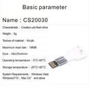 Key Acrylic USB Flash Drive Waterproof Crystal Pen drive 32GB pendrive USB
