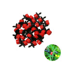 90Pcs/Lot Irrigation Sprinklers 1/4Inch Adjustable Micro- Drip Irrigation W