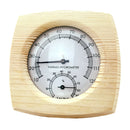 Wooden Sauna Hygrothermograph Thermometer