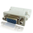 15 Pin VGA Female to 24+1 pin DVI-D Male Adapter Video Converter for Laptop Y8N3