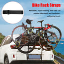2pcs Bike Rack Straps Wheel Belt Durable Non Slip Cycling Bushy Loop Accessories