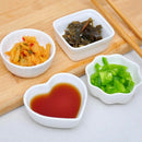 2Pcs Ceramic Side Sauce Dish Dip Tomato Sauce Salt Spices Dip Bowl Ware