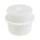 White Silicone Stoppers Plug Rubber Stoppers Plug Bung for Flask Test Tube
