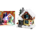 2pcs Christmas Home Decoration LED Light Village Decoration