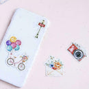 45 Pcs/Box Travel Stickers Diary Decoration Paper DIY Scrapbookin G5E3 T Pe L2A5