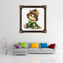 5D DIY Diamond Painting Cute Cat Cross Stitch Embroidery Rhinestones Kits 1