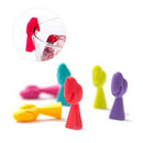 6pcs Silicone bird wine glass recognizer party wine glass marker HF Hn