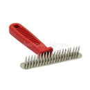 Pet Dog Cat Shedding Grooming Hair Fur Rake Design Anti-static Brush Com UHH