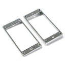 2Pcs Humbucker Pickup Ring Metal Curved Bottom Frame for LP PRS Guitar Part