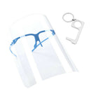 Safety Full Face Shield Guard Protection Clear Goggles Visor Cap Dustproof