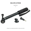 Black Extendable Selfie Stick Monopod for GoPro Hero 2 3 4 5 6 7 8 Action Camera