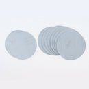 20 x 5inch Sand Disk Polish Grind Pad White Sandpaper Sheet 320Grit 600Grit