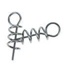 20Pcs Fishing lures fixed hook pin latch needle soft worms fishing bait spri3C