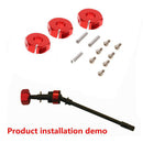 12Pcs 12mm Wheel Hex Hub Drive Pins Screws Spare Parts for D90 1/10 RC Truck