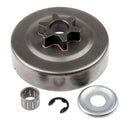 3/8 6T Clutch Drum Sprocket Washer E-Clip Kit For Stihl Chainsaw 017 018 02 J2Q9